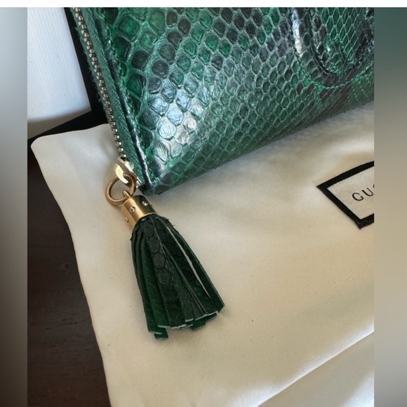 Gucci Soho Python RARE limited edition zip wallet - Picture 3 of 8